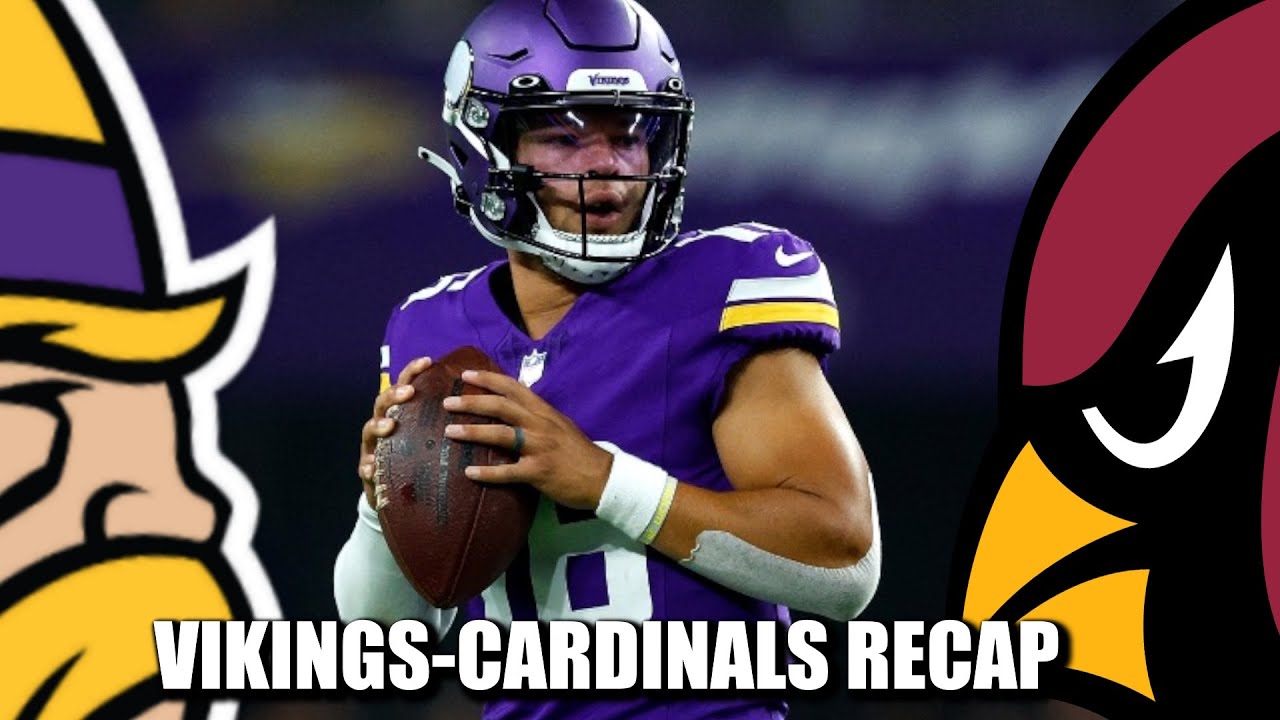 VIKINGS-CARDINALS RECAP: WINNERS & LOSERS (Of The First Half) - YouTube