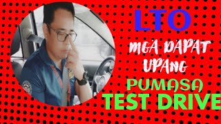 PAANO ANG TEST DRIVE SA LTO? ACTUAL DRIVING PARA PUMASA #drivingwitharchie