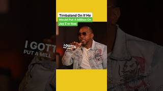 Timbaland On Putting A Million Dollars On Jay Z Or Nas