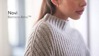 Novi Pullover Knitting Pattern 360º view