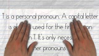 Capitalisation of the pronoun I