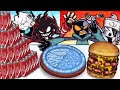 Hot VS Cold 1 VS 100 food Challenge Friday Night Funkin Mukbang Animation COMPLETE EDITION 2