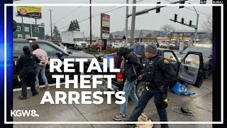 Three dozen arrests made in Portland holiday retail theft operation