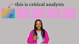 Critical Analysis 2024 Explanation + Example