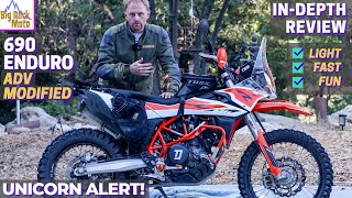 Is This Modified KTM 690 Enduro the Ultimate Lightweight ADV Bike?