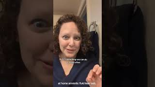 At Home Amniotic Fluid Leak Test Pregnancy