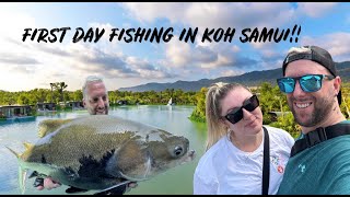 FIRST DAY FISHING IN KOH SAMUI | KOH SAMUI FISHING CLUB AND RESORT | THAILAND | TRAVELLING