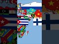 Cuba Vs Countries #shorts #cuba #comparison #geography