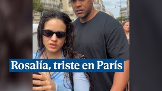 Rosalía aparece destrozada en París tras la supuesta ruptura con Rauw Alejandro