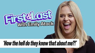 Emily Atack On Her Craziest Fake News Story | First And Last | Tyla