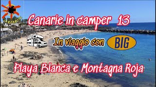 Canarie in camper - 13. Playa Blanca e Montagna Roja - 4K