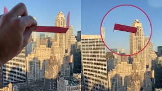 Throwing Paper Airplanes off Building - 48th Floor || WooGlobe