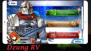 【🔴FGO Live】Spartacus Interlude - Rank Up - Daily Quest Fate Grand Order