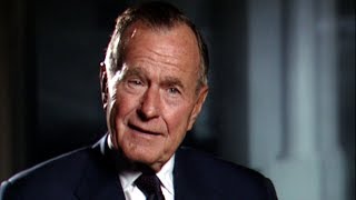 George H. Bush über seine Zeit mit Helmut Kohl