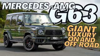 2025 Mercedes-AMG G63 full review