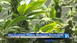 Health News 18: DOJ To Loosen Federal Marijuana Restrictions