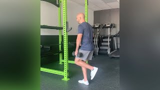 Standing Fire Hydrants w/Dumbbell