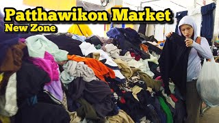 Patthawikon Market New Zone Flea Market ตลาดปัฐวิกรณ์​ โครงการใหม่ สินค้ามือสองเริ่มต้น 5บาท 21/7/24