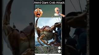 Weird Giant Crab Attack#google #trending #googleearth #googlemaps #worldmap #viralshort #ytshort#yt