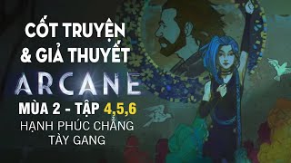 Cốt Truyện & Giả Thuyết Tập 4,5,6 Arcane Mùa 2 - Hạnh Phúc Chẳng Tày Gang | Tóm Tắt Phim