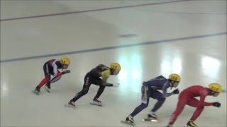 ぐんま冬国体2015　ST少年男子500m準決勝2組