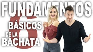 6 Pasos básicos de BACHATA | Como bailar bachata en pareja | Aprende a bailar con Alfonso y Mónica