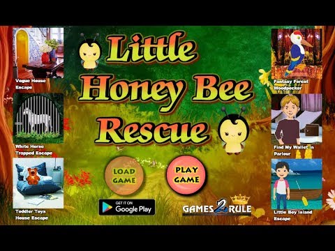 G2R Little Honey Bees Rescue Walkthrough [Games2Rule] - YouTube