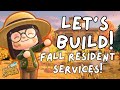 Fall Farm Resident Services Speed Build | Animal Crossing New Horizons