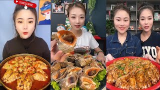 ASMR CHINESE EATING DELICIOUS FOOD 짧은 시간에 많은 양의 음식을 먹는 중국의 현재 먹방 영상 CHINESE MUKBANG