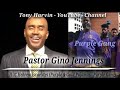 Pastor Gino Jennings - IUIC Hebrew Israelites (Purple & Gold Pajamas - Purple Gang)