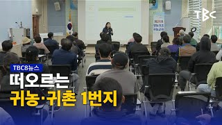 김천 귀농·귀촌 1번지 부상 230407ㅣTBC뉴스