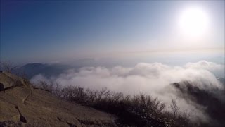 「日本百名山」筑波山と雲海