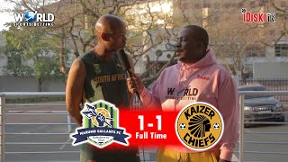 Marumo Gallants 1-1 Kaizer Chiefs | Red Card Helped Us A Lot, Undeserved Draw | Machaka