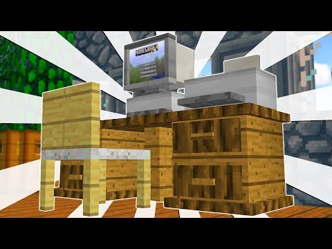 BUILD YOUR OWN FURNITURE IN MINECRAFT?! BUILD YOUR OWN FURNITURE IN MINECRAFT?!