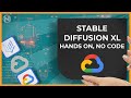 Using Stable Diffusion XL for Free (No Code w/ Google Tech)