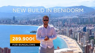 🏡 New build property in Spain 🌴 New build Bungalow in Benidorm Finestrat hills in Alicante