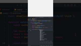Real-Time Digital Clock with JavaScript – For Beginners #javascript