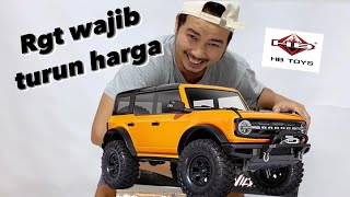 Unboxing rc offroad BRONCO Tr***as 2021 cloning termurah || hb toys hb-r1001