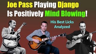 Joe Pass plays Django - His Coolest Licks On \