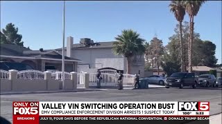 Las Vegas Valley VIN-switching operation bust