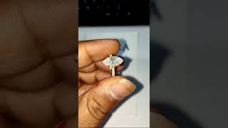 2.5ct 7x14mm Marquise Moissanite Hidden Halo Engagement Ring in 14k Yellow Gold for Richard Calvo