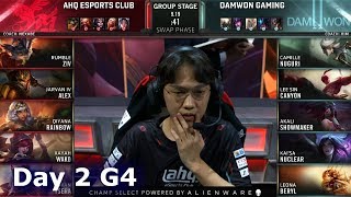 AHQ vs DWG | Day 2 S9 LoL Worlds 2019 Group Stage | ahq e-Sports Club vs DAMWON Gaming