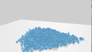 3D Cube Simulation In Blender