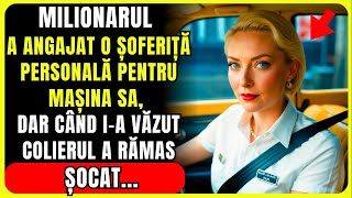 MILIONARUL A ANGAJAT O ȘOFERIȚĂ PERSONALĂ PENTRU MAȘINA SA, DAR CÂND I-A VĂZUT COLIERUL A RĂMAS...