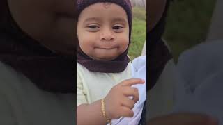 അയ്യോ തണുത്ത് മരവിച്ചേ 🙄🔥#cutebaby#baby #babycute #viral #video #babyvideos #youtubeshorts #baby