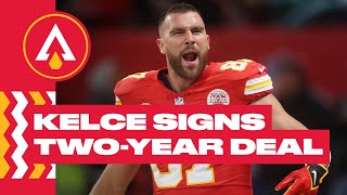 Travis Kelce agrees to 2-year extension! | CHIEFS BREAKING NEWS