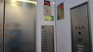 6m/s Schindler D series loading elevator in Gateway plaza Tower 1,上海港匯恆隆廣場Schindler高速貨用升降機辦公塔（1）