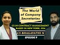 CS Career:The World of Company Secretaries : CS As Certified Contracts Professional in NY, USA Ep:09