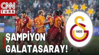 SON DAKİKA!🚨 Süper Lig'in Kazananı Belli Oldu! Galatasaray 24. Kez Şampiyonluğunu Kutluyor!