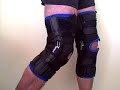 deroyal warrior knee brace video review www.dme direct.com